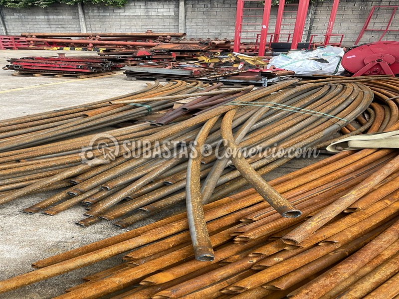 Chatarra De Tubería Coiled Aprox: 8.000 Kg	